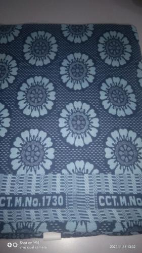 BEDSHEET ERODE JACQUARD 60X90